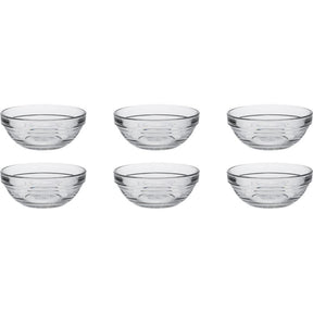 Duralex schaal lys stapelbaar rond hardglas 125ml 9cm 6 stuks