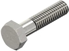 Zeskantbout m24x210 d931 rvs a2 | 10 stuks