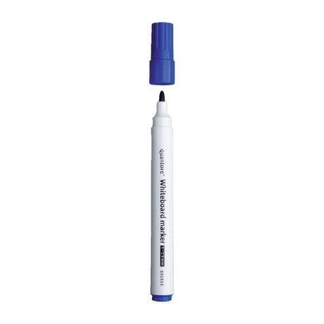 Quantore whiteboardmarker rond 1-1.5mm blauw
