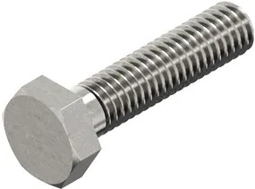 Tapbout 6k m12x16 d933 rvs a2 | 100 stuks