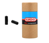 Elvedes kabelhoedjes ø4,3mm pvc - zwart