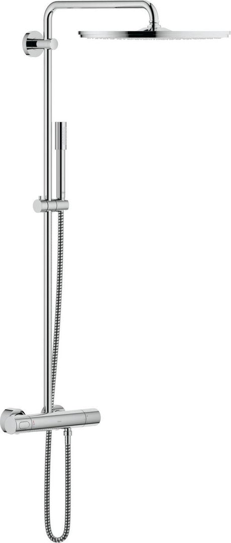 Grohe rainshower douchesysteem - regendouche ã¸ 40 cm - inclusief thermostaatkraan - 15 cm hartafstand - 27174001