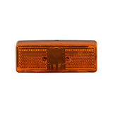Opbouwlamp rechthoek oranje