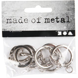 Creativ company https: www.cchobby.nl sleutelhanger-met-ketting-l-6-cm-d-2-3-cm-5-stuk-1-doos