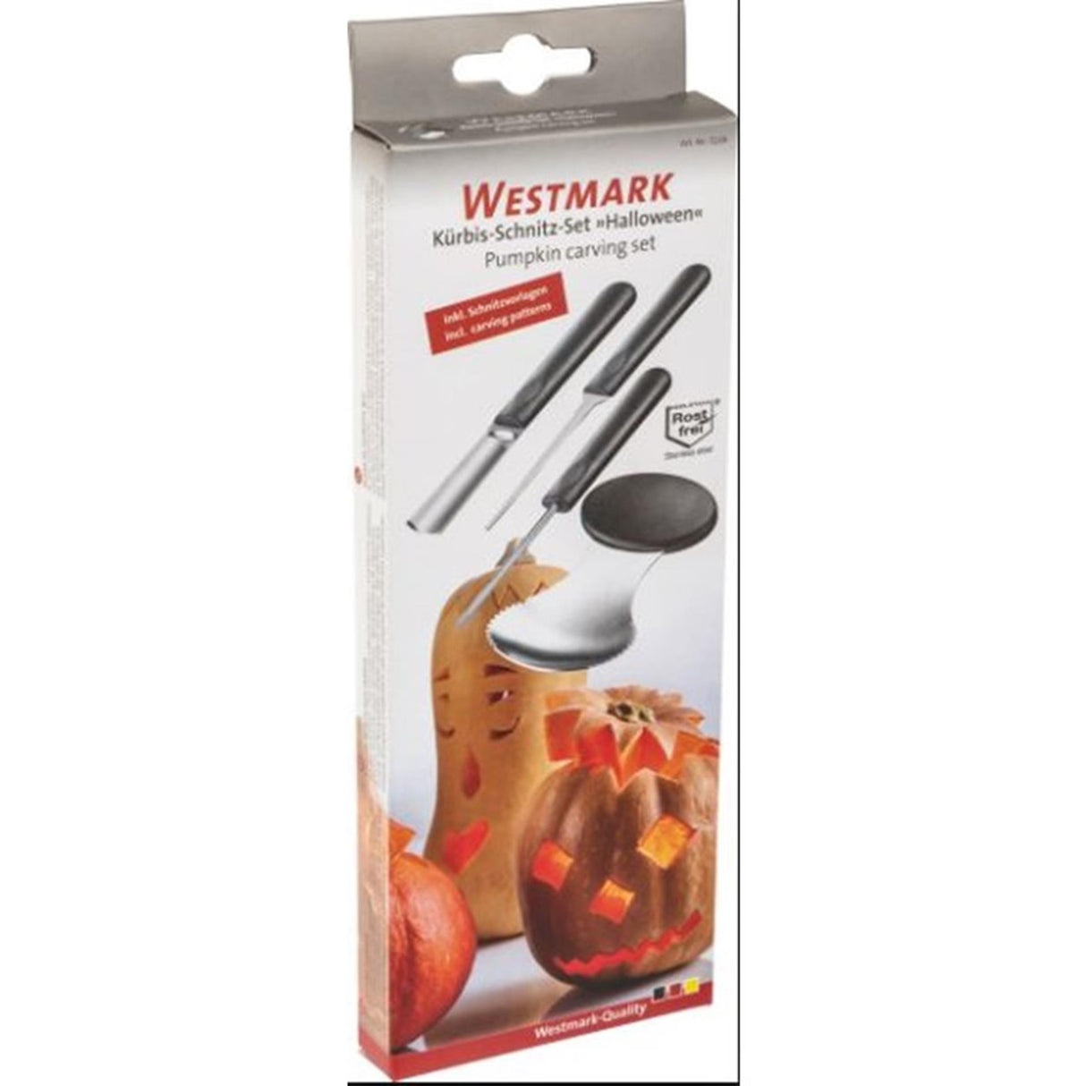 Westmark pompoen snijset 4-delig