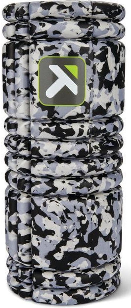Triggerpoint - the grid 1.0 foam roller - 33cm - grijs camo - schuim - massage roller - yoga - pilates - fitness