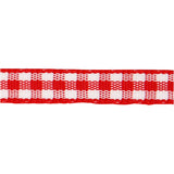 Creativ company https: www.cchobby.nl geruit-lint-b-6-mm-rood-wit-50-m-1-rol