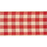 Creativ company https: www.cchobby.nl geruit-lint-b-20-mm-antiek-rood-wit-25-m-1-rol