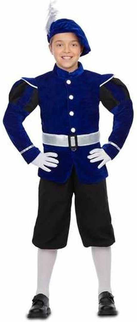 Merkloos sans marque kostuums voor kinderen my other me blauw hoed jas broeken
