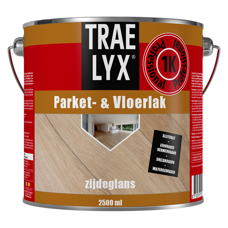 Trae-lyx 1074347 - tl parket- vloerlak zgl 2,5 lt | 1 stuks