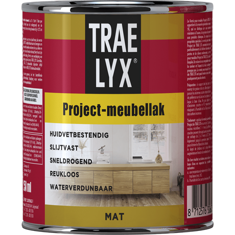 Trae-lyx 1074366 - tl prjct meubellak mat 250 ml | 1 stuks