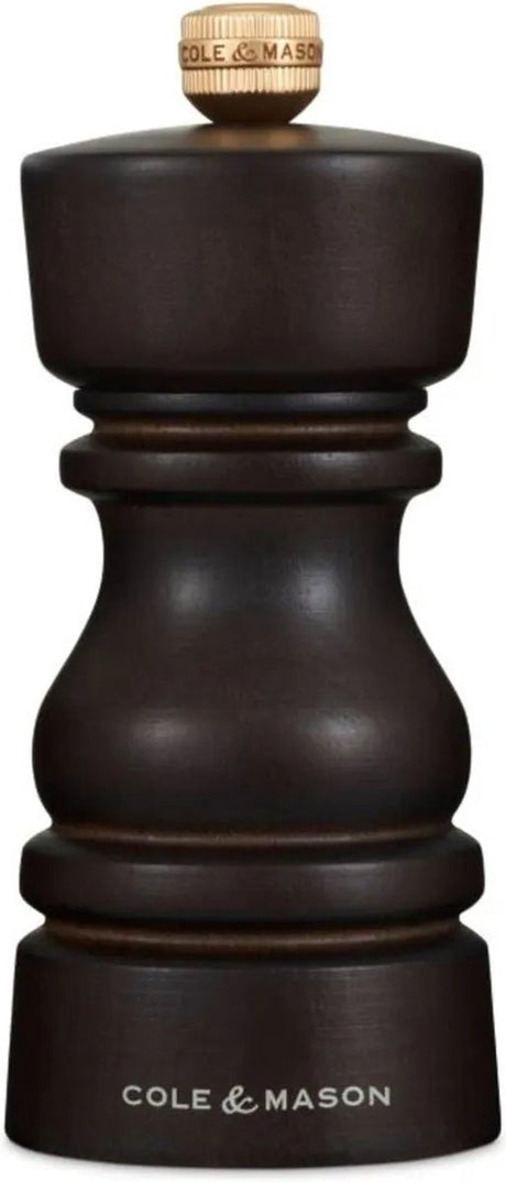 Cole mason - london chocolate wood salt mill 13 cm