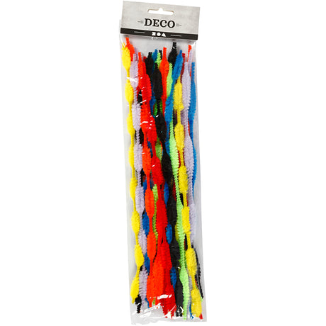 Creativ company https: www.cchobby.nl chenille-gegolfd-l-30-cm-dikte-5-12-mm-diverse-kleuren-28-div-1-doos