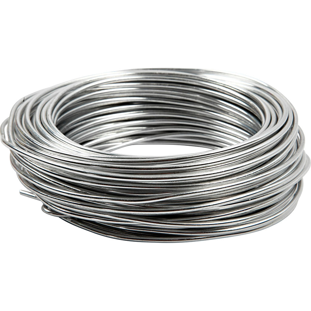Creativ company https: www.cchobby.nl alu-draad-rond-dikte-3-mm-zilver-29-m-1-rol