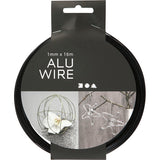 Creativ company https: www.cchobby.nl alu-draad-rond-dikte-1-mm-zwart-16-m-1-rol