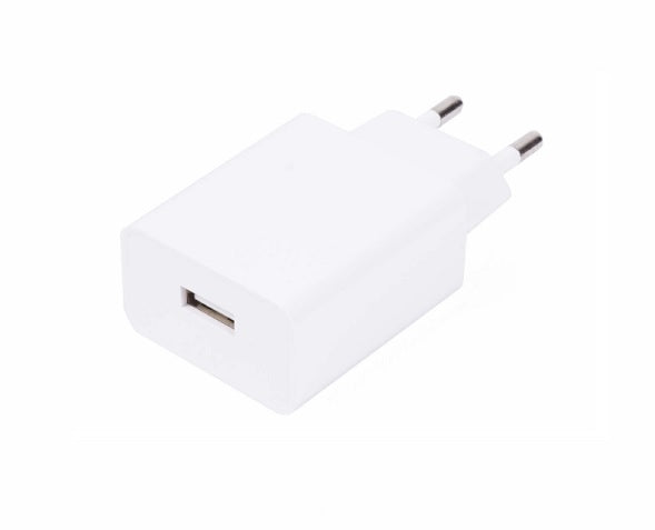 Usb oplader 2a wit (hangverpakking)
