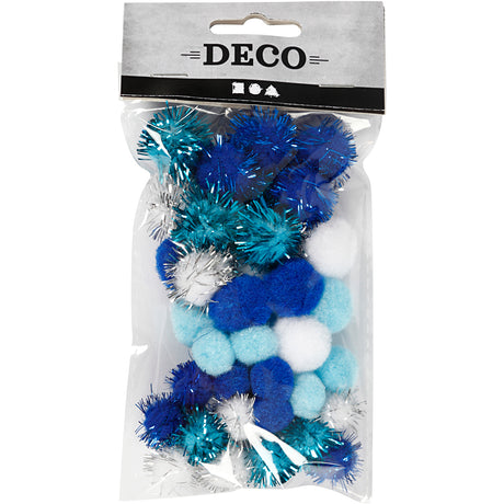 Creativ company http: www.cchobby.nl pompons-d-15-20-mm-diverse-kleuren-48-div-1-doos-51883