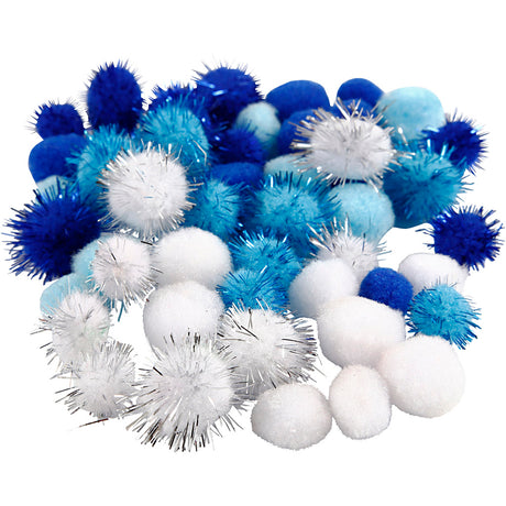 Creativ company http: www.cchobby.nl pompons-d-15-20-mm-diverse-kleuren-48-div-1-doos-51883