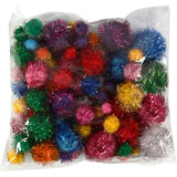 Creativ company https: www.cchobby.nl pompons-d-15-40-mm-glitter-ca-90-stuk-sterke-kleuren-62-gr-1-doos