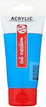 Talens art creation acrylverf tube 75 ml, briljantblauw (564)
