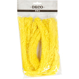 Https: www.cchobby.nl chenille-l-40-cm-dikte-30-mm-geel-4-stuk-1-doos