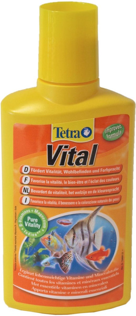 Tetra - dierengezondheidsmiddel - aquarium - vital 250ml - 4x7,5x17,6cm - 1st