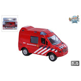 Kids globe die-cast brandweerauto