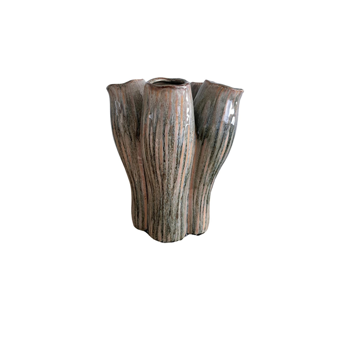 Countryfield vaas garber l h30cm groen