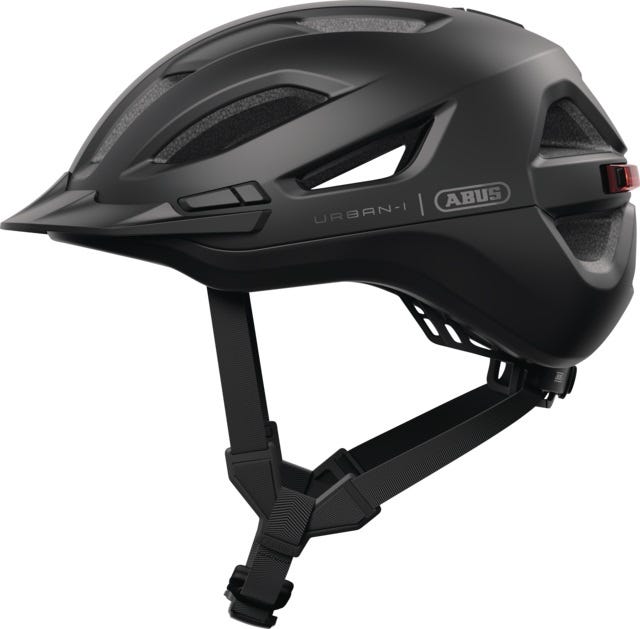 Abus fietshelm urban-i 4.0 ace velvet black l - 57-61 cm - zwart - geschikt voor gebruik op elektrische fietsen - stadsfietsen - 300 g