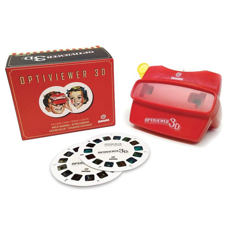 3d optiviewer (inclusief 2 schijven). 3+