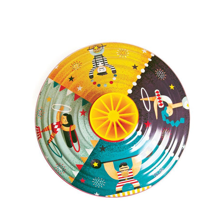 Bromtol met geluid, circus. 22x22 cm. 3+