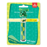 Mini liquid caleidoscope 'groene lijnen'