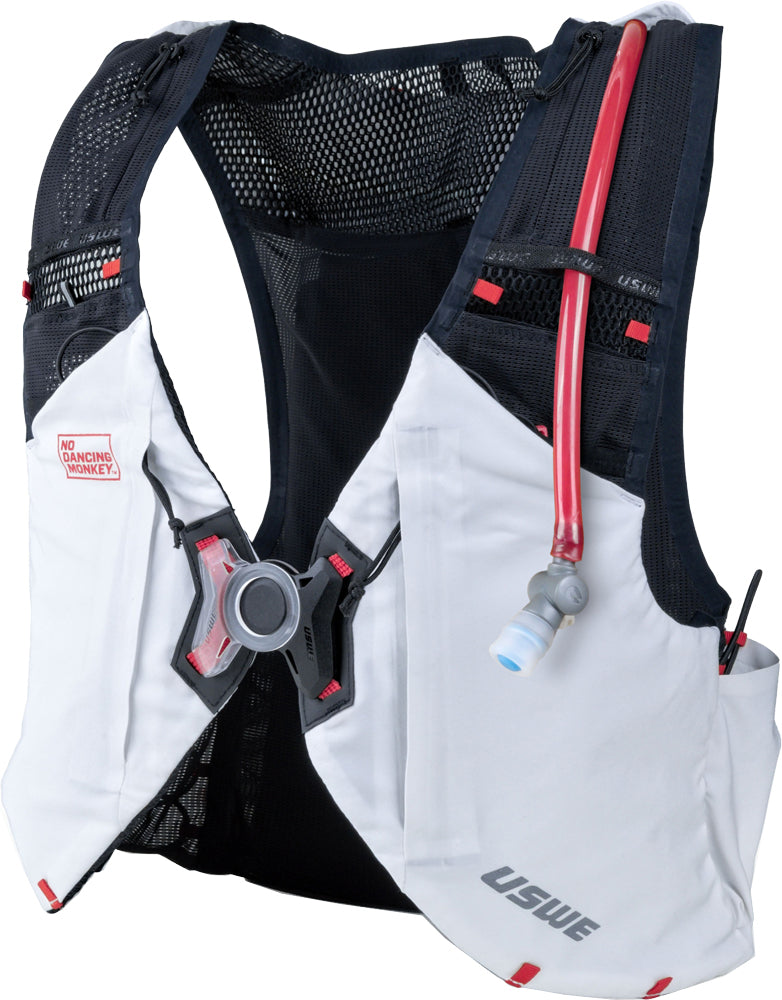 Uswe vst 8l bike vest - hydration waistcoat white | xs