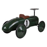 Goki retro loopauto groen