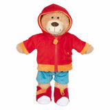 Goki aankleedpuzzel teddybeer houten speelgoed puzzel.