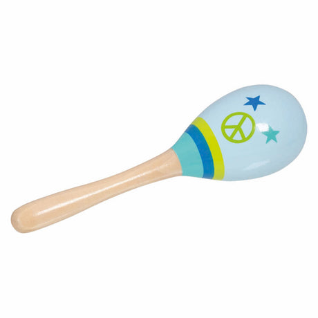 Goki houten maracas peace