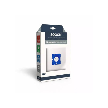 Sqoon stofzuigerzak discounter small doos a 4 stuks