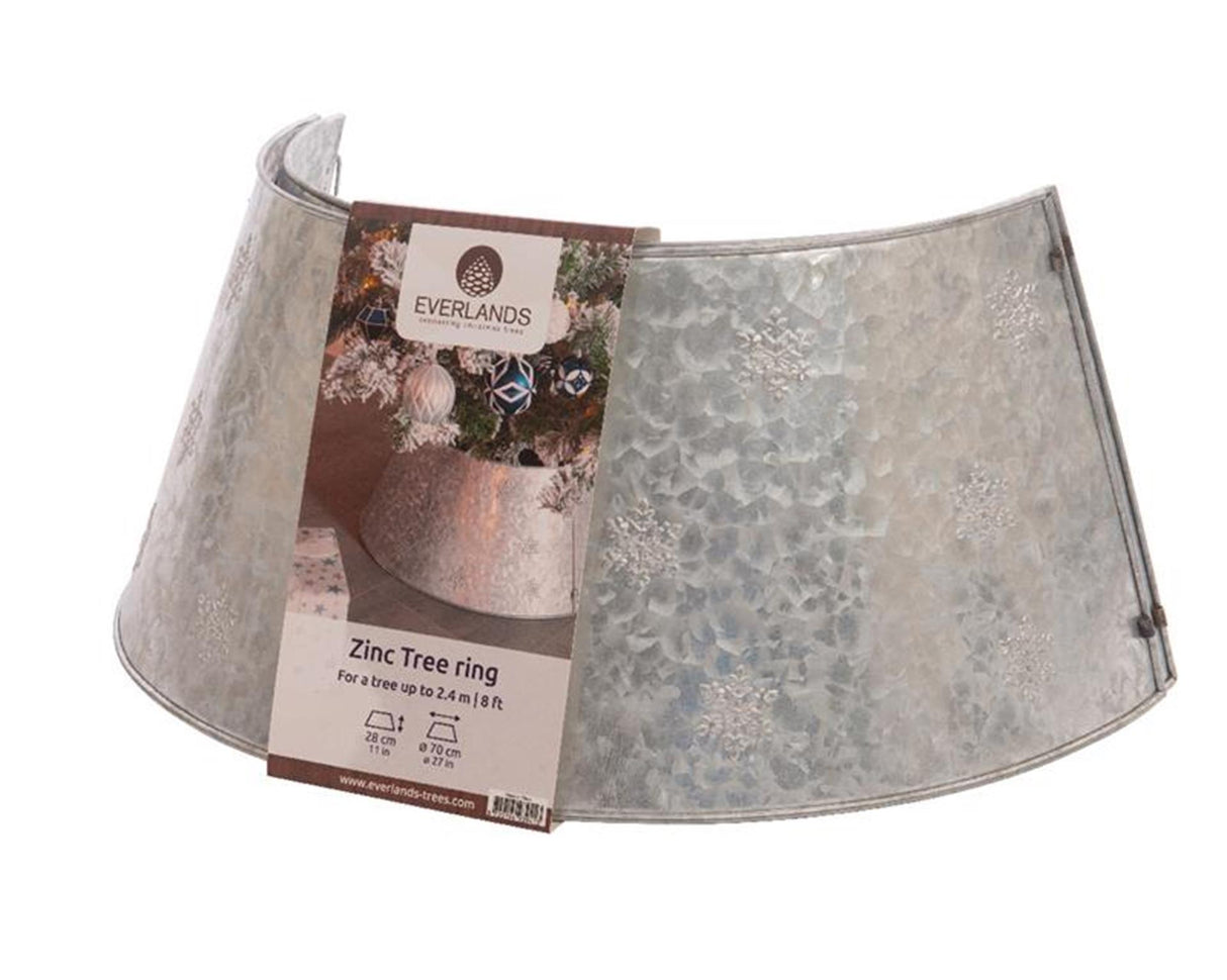 Everlands kerstboomring zink dia70cm