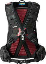 Uswe zippered vst 16l backpack - hydration backpack black