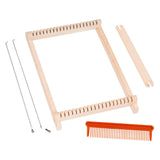 Goki houten weefraam met kam - 17cm