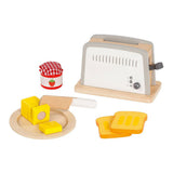 Goki houten broodrooster, 10dlg.