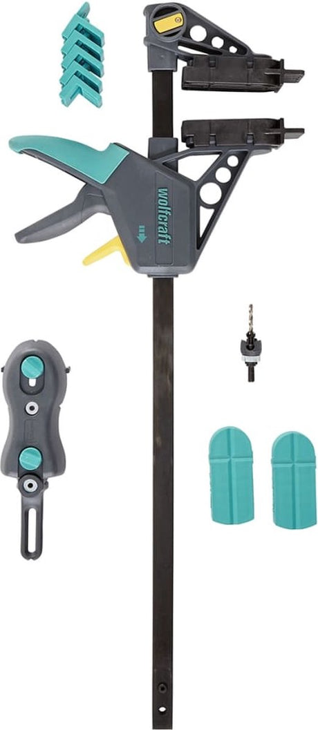 Wolfcraft - terrasbouw set - vlonderbevestiging - 11 delig - 6988000