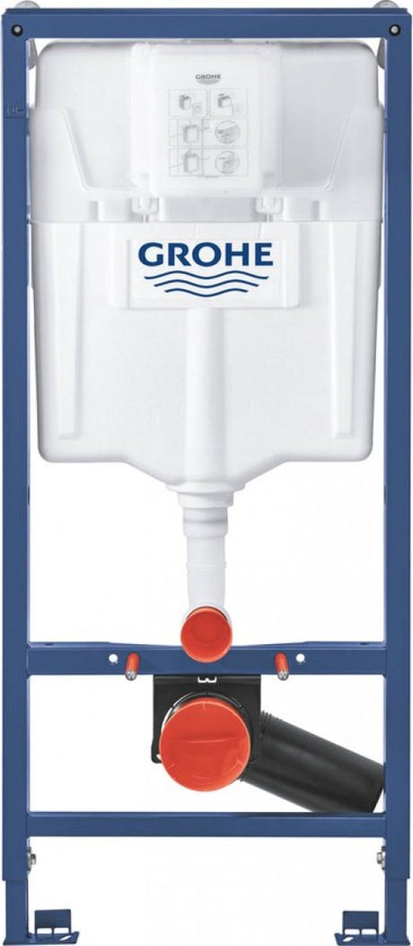 Grohe rapid sl installatiesysteem - voor een hangend toilet - 1,13 m installatiehoogte