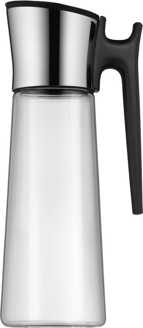 Wmf basic - waterkaraf - 1,0l - met handgreep - druppelvrij - geschikt voor koelkastdeur