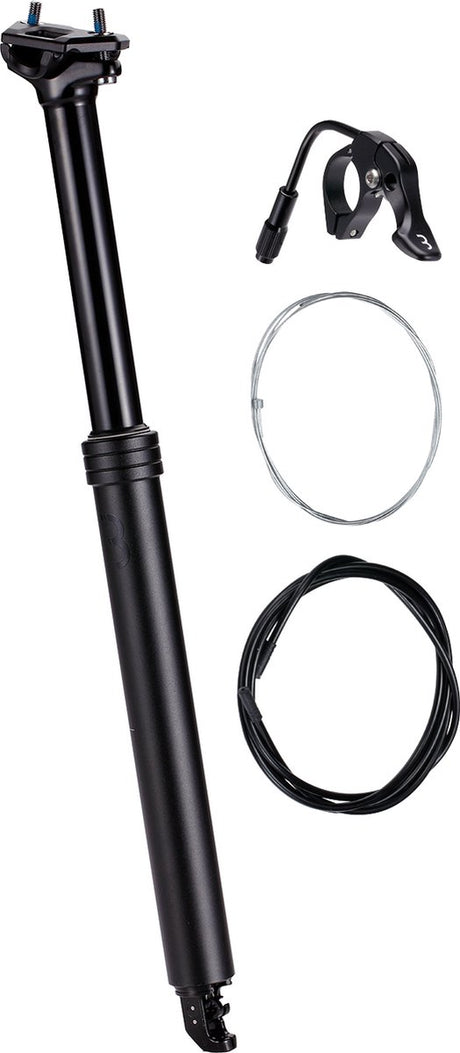 Bbb cycling liftpost verstelbare zadelpen dropper post ø31.6 mm - zadelpen met afstandsbedieningshendel - 470 mm - gecertificeerd voor: ebike, mtb racefiets - bsp-51