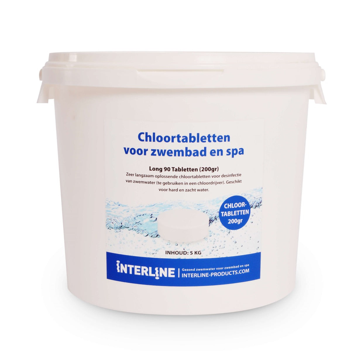 Interline Chloortabletten Long90 200gram 5kg