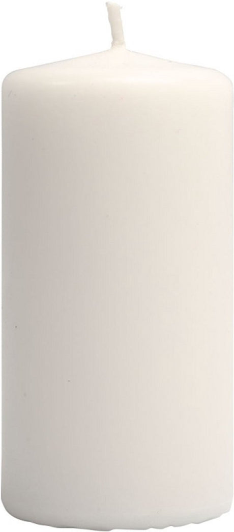 Creativ company kaars h:10 cm wit 6 stuks