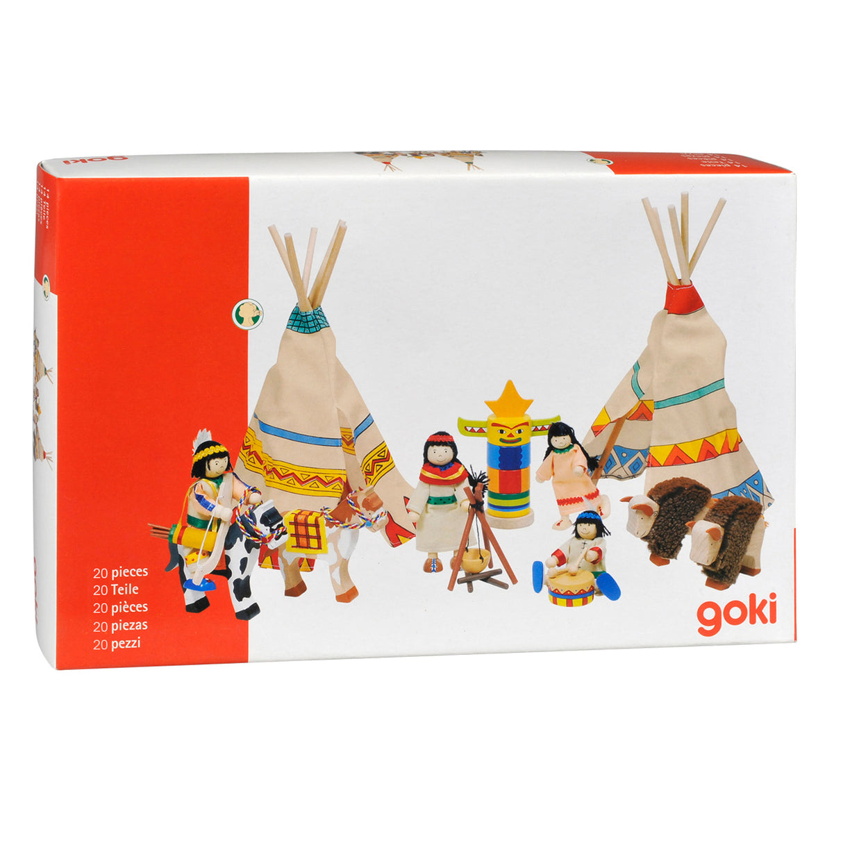 Goki indianenkamp, 14 delig