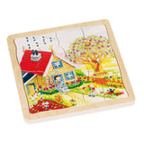 Goki 4-lagen puzzel seizoenen, 54st.