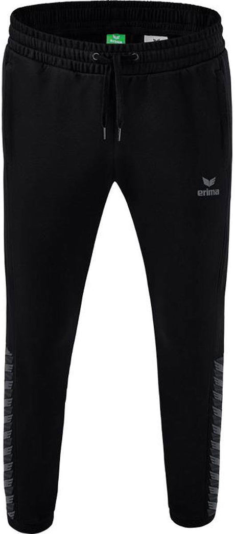 Erima essential team sweatbroek heren - zwart slate grey | maat: xl